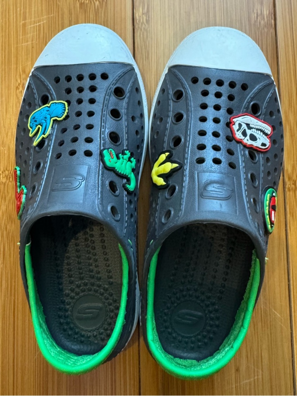 Skechers kids slip-on sneakers, size 12.